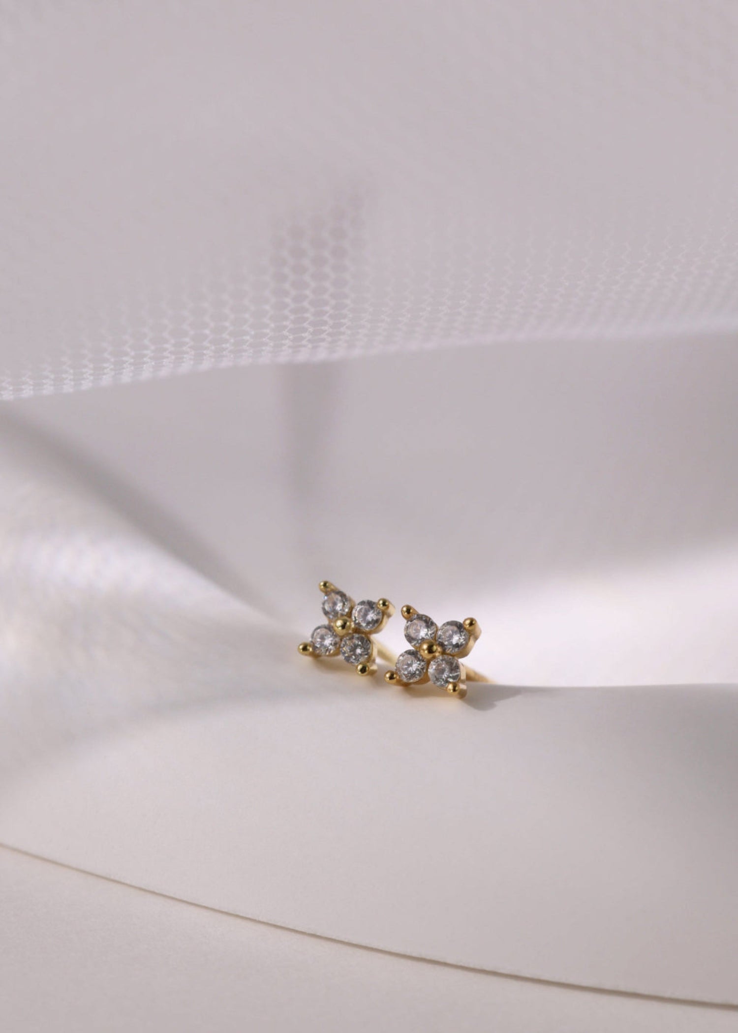 Fiona Ear Jacket GOLD-Sterling Silver B. 4 Clover