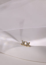 Fiona Ear Jacket GOLD-Sterling Silver B. 4 Clover