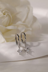 Mia Huggie Earrings SILVER