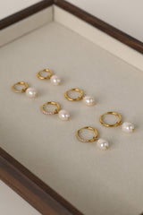 The Pearl Ear Stack | Curated Ear Stack in Gold