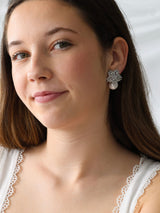 Lunaria Mist Whisper Pearl Earrings