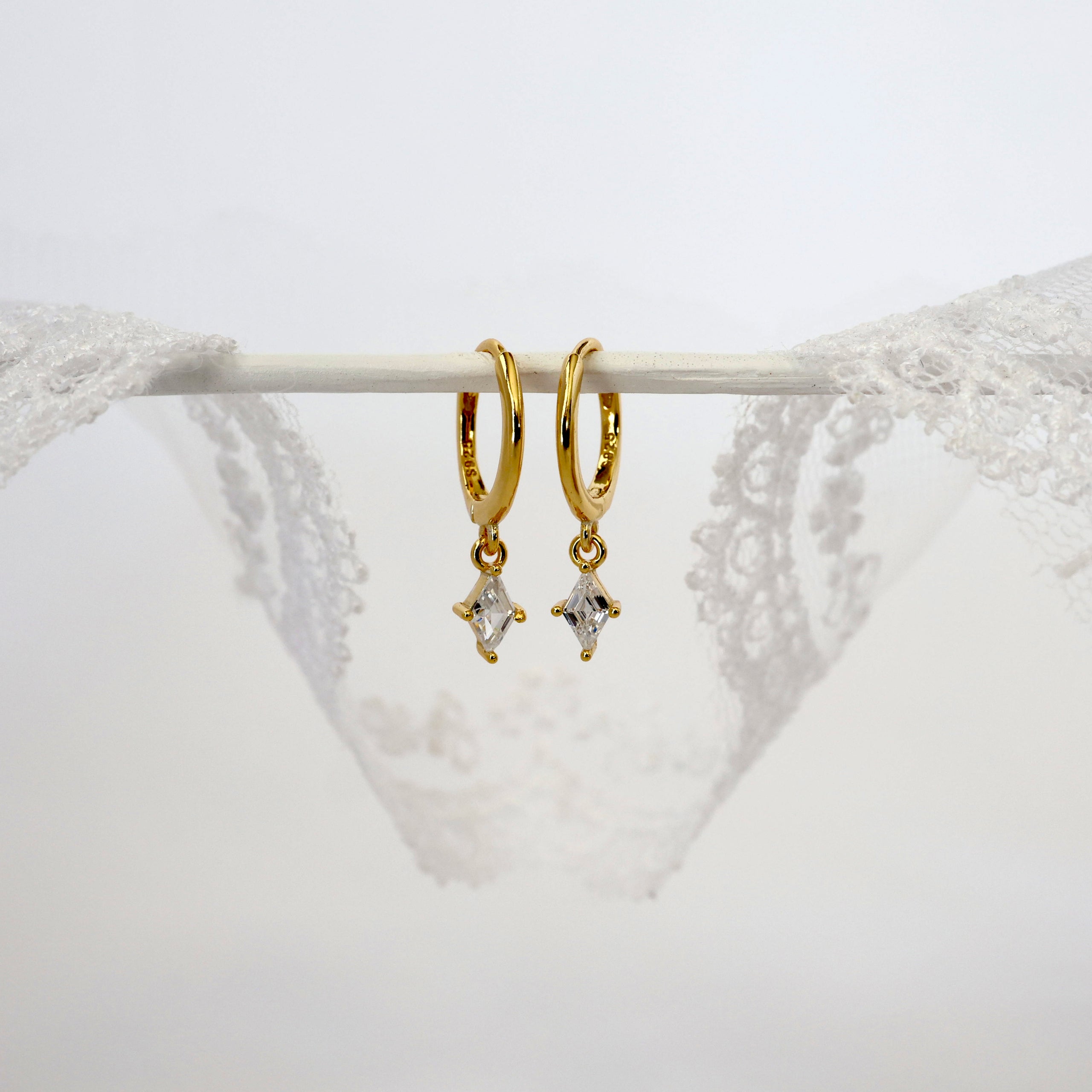 Mia Victoria Gold Earring Stacks - Sterling Silver