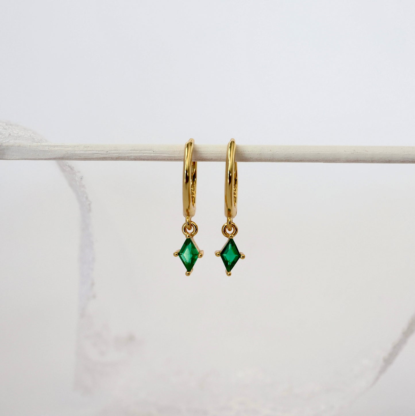 Mia Green Diamond Earring Set