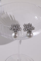 Lunaria Mist Whisper Pearl Earrings