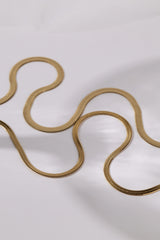 Snake Chain Necklace 2.5mm 4mm - Stainless Steel