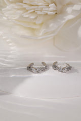 Lucy Charlotte Victoria Earring Stack Silver