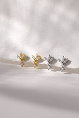 Hannah Silver Stud Earrings