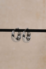 Lucy Charlotte Victoria Earring Stack Silver