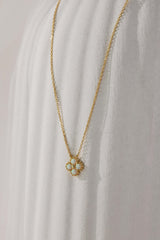 Faith Opal GOLD Necklace - Sterling Silver