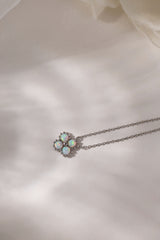 Faith Opal SILVER Necklace - Sterling Silver