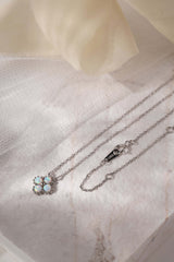 Faith Opal SILVER Necklace - Sterling Silver
