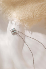 Faith Opal SILVER Necklace - Sterling Silver