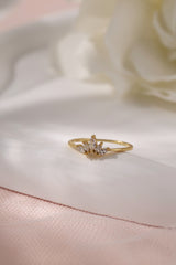 Marquise Dainty Ring- Sterling Silver