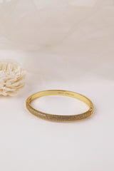 Liora & Starveil Oval Bangles Gold
