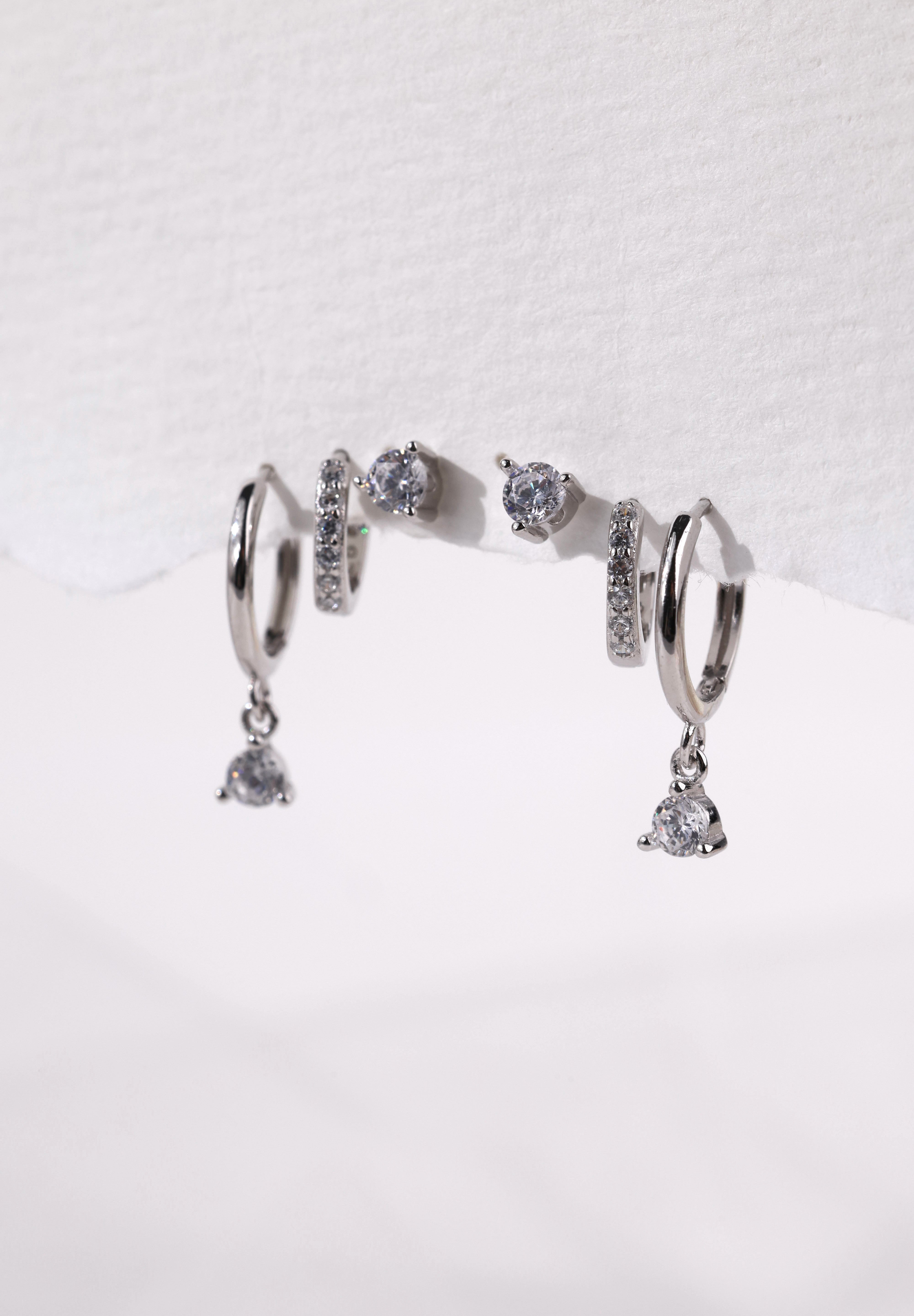 Julie Silver Earrings
