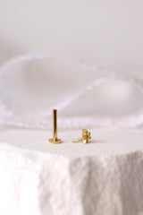 Sofia Heart Dangle Earrings