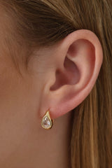 Zora Hoop Earrings Gold