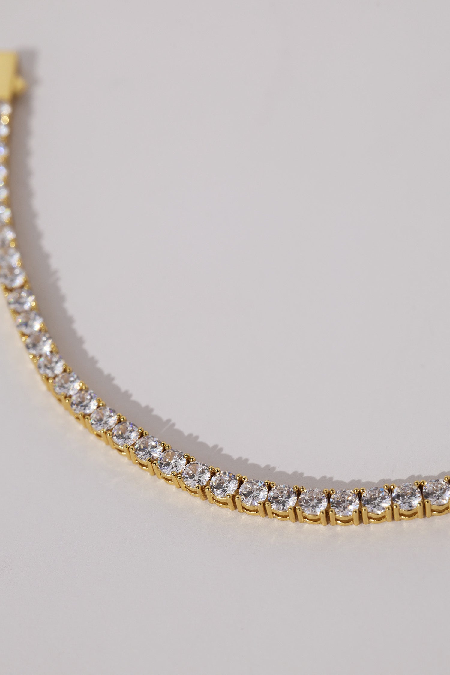 Lanette 4mm Tennis Necklace