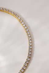 Lanette 4mm Tennis Necklace