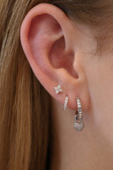 Sofia Heart Dangle Earrings