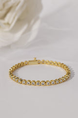 Alette Diamond CZ Tennis Bracelet