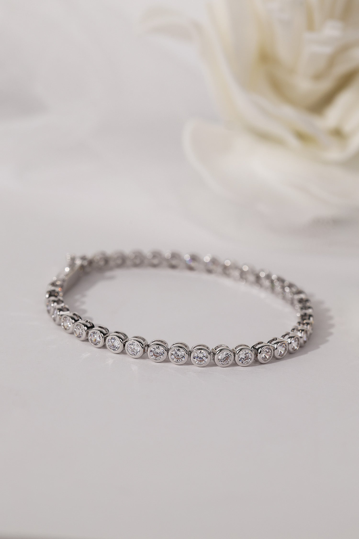 Alette Diamond CZ Tennis Bracelet