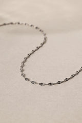 Mistara Twist Diamond Link Chain - Stainless Steel