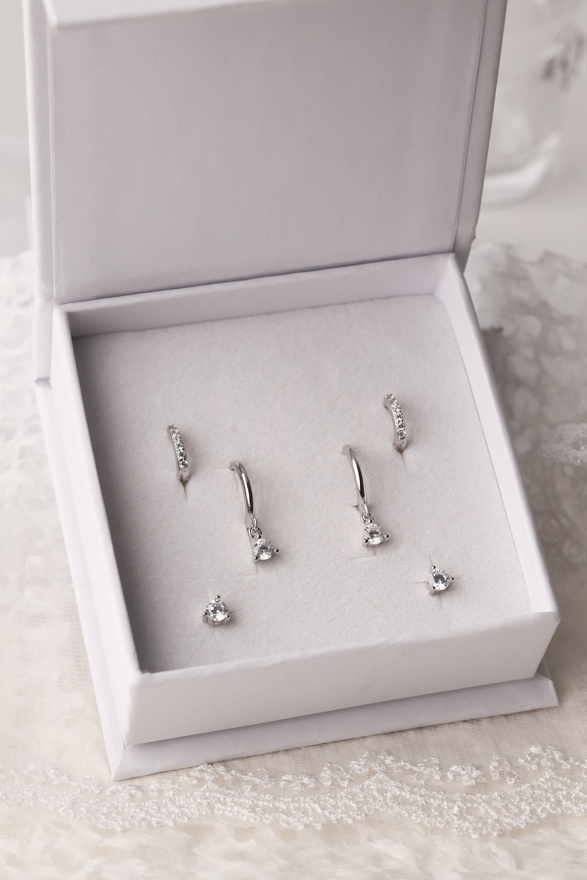 Julie Silver Earrings