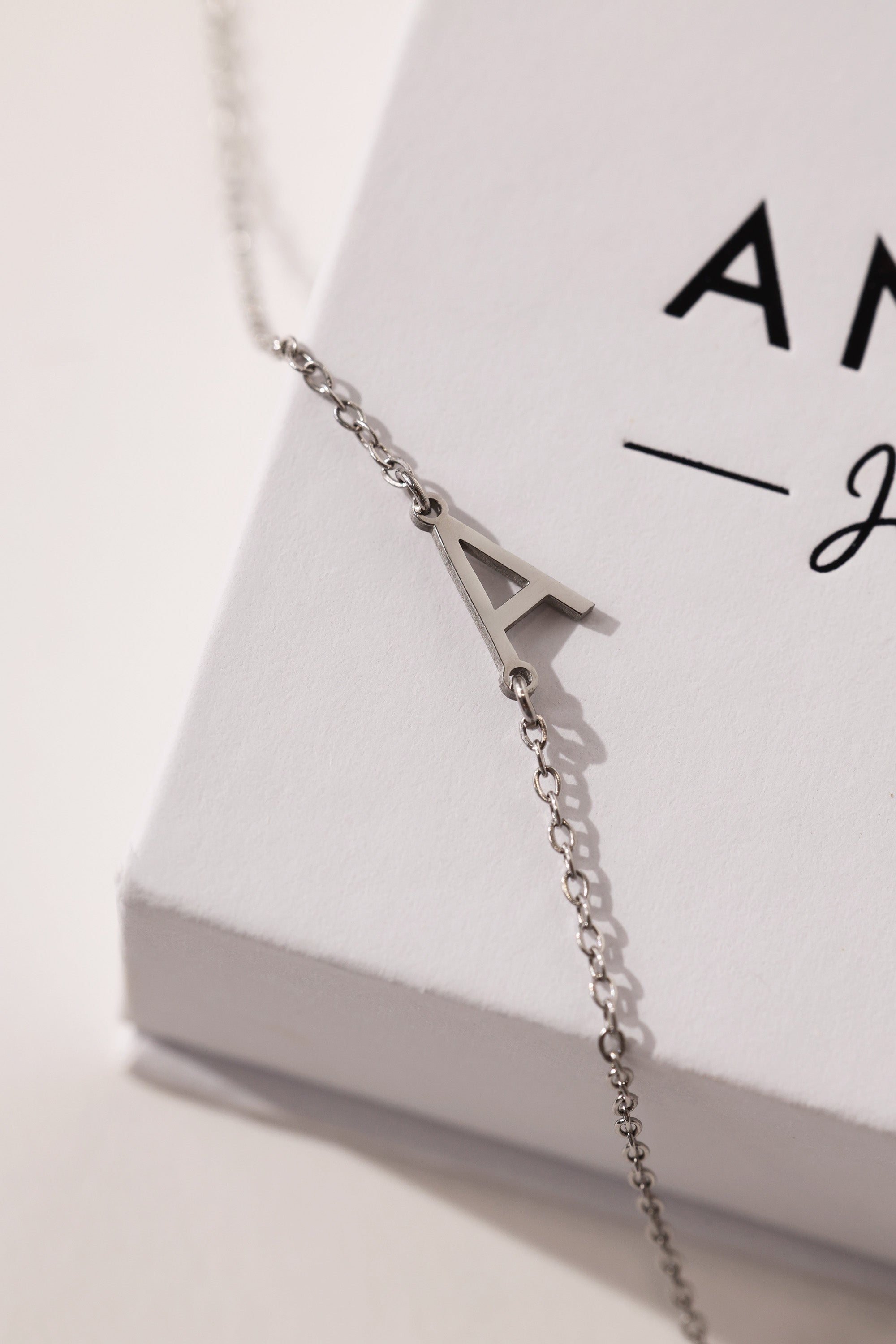 Luma Initial Bracelet- Stainless Steel