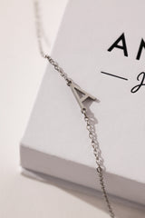 Luma Initial Bracelet- Stainless Steel