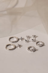 Olivia Destiny Dangle Earrings SILVER