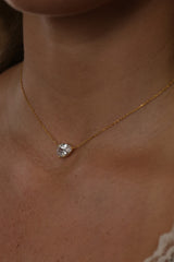 Adamas East West Pear Necklace Gold – Sterling Silver