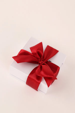 Valentine Red Ribbon Gift Box