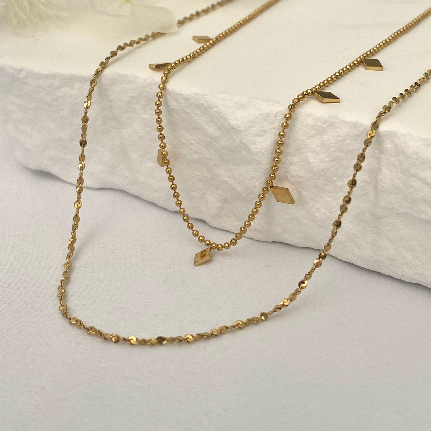 Gold 2-Tier Necklace