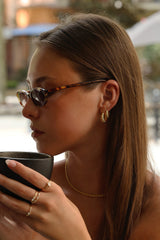 Tamara Twist Hoop Earrings GOLD