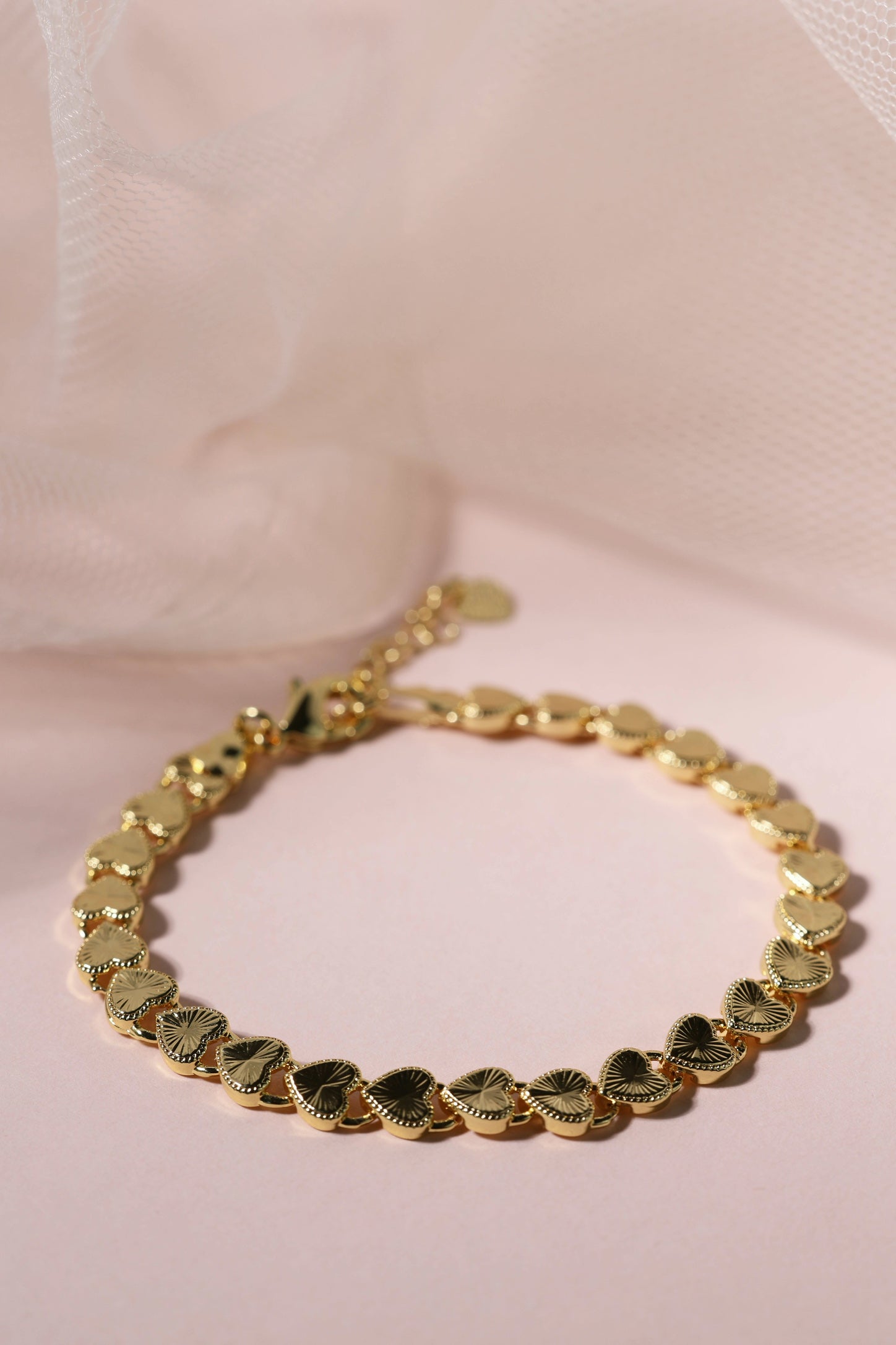 Sarang Love Heart Bracelet GOLD