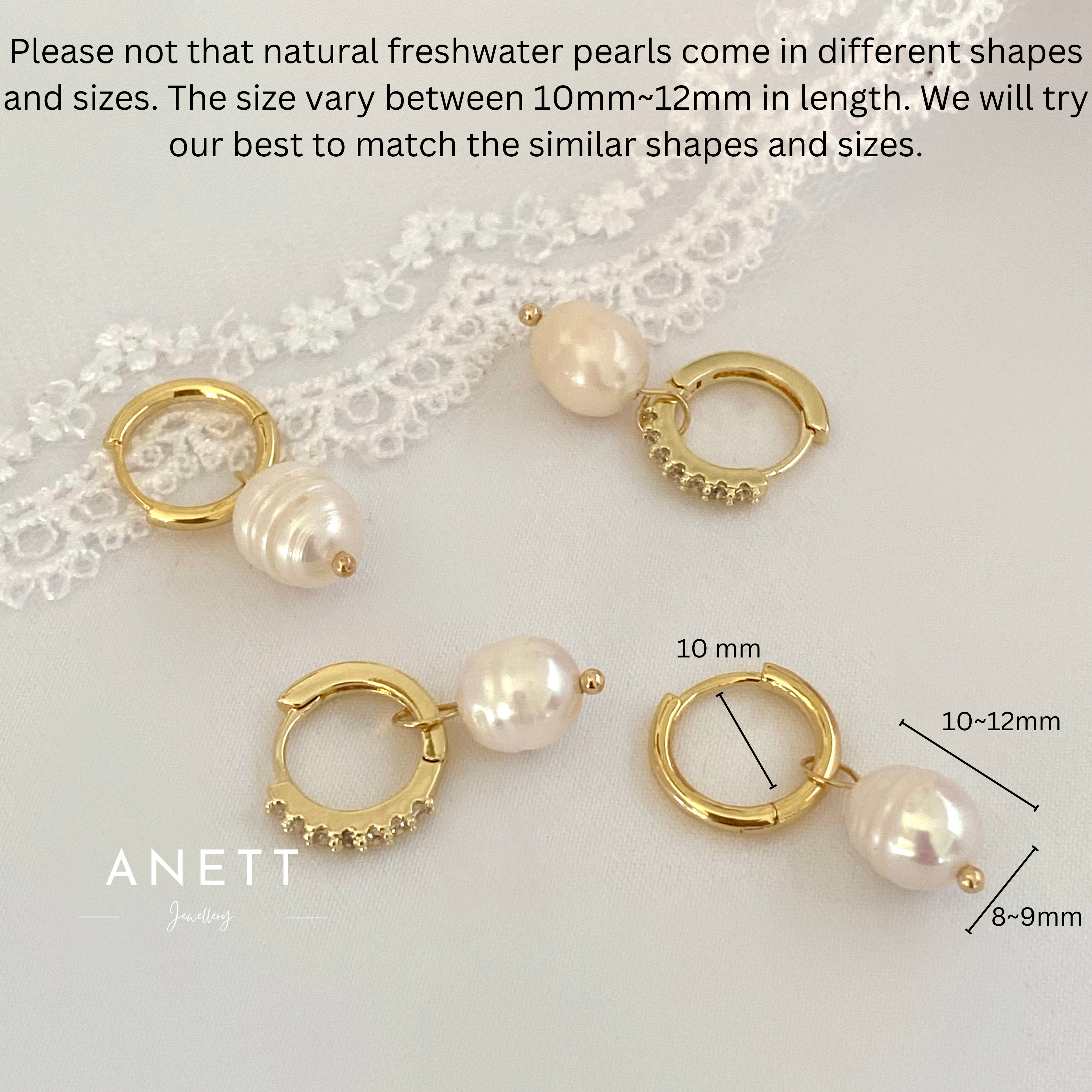 Freshwater Pearl Dangle Earrings
