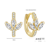 Hannah GOLD Huggie Hoop Earrings
