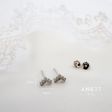 Clara Mini Stud Earrings SILVER