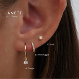 Julie Gold Earrings