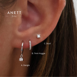 Julie Silver Earrings