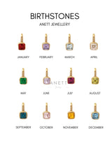 Bomi Personalised Pearl Birthstone & Initial Necklace – Stainless Steel