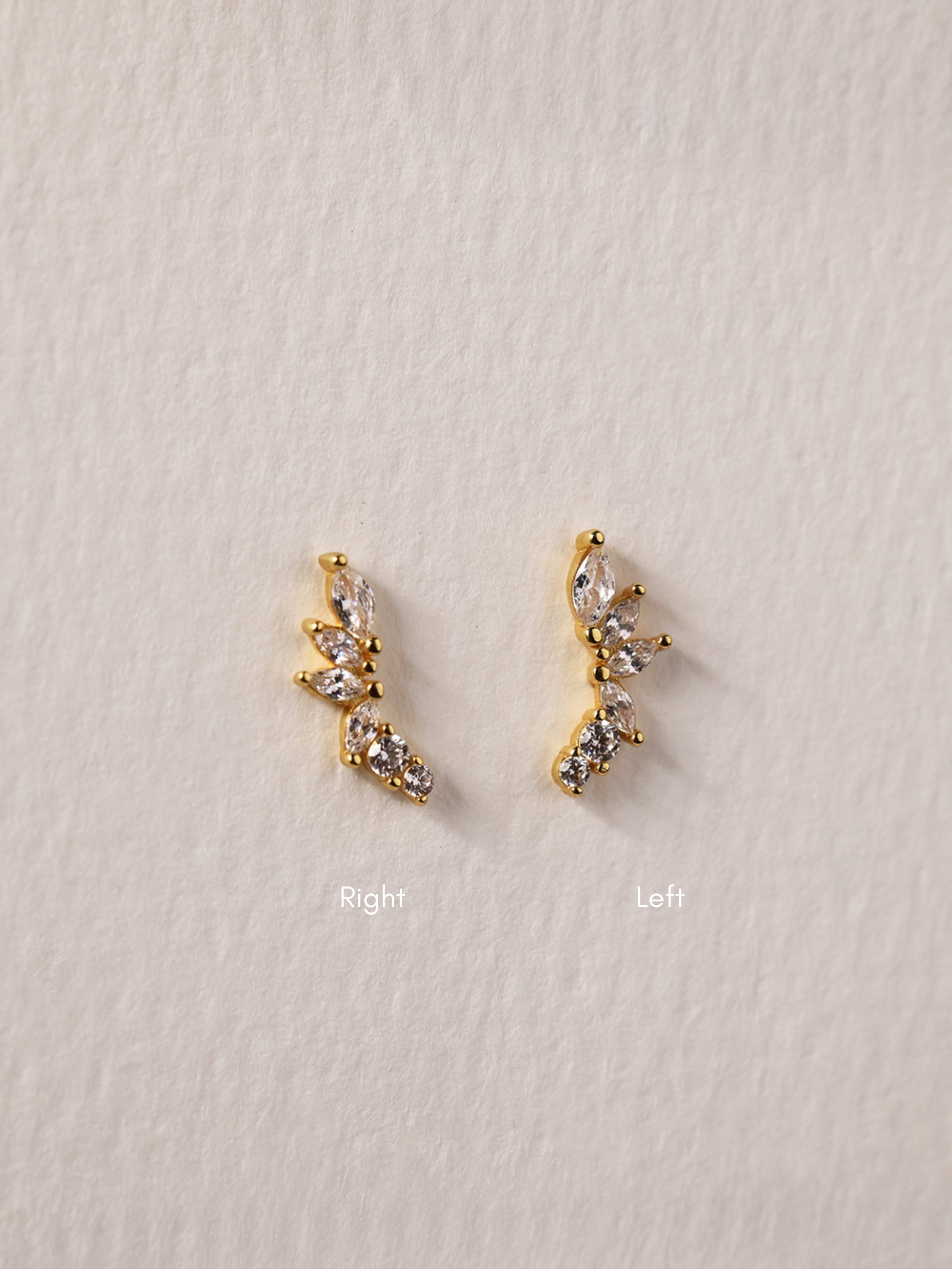 The Pearl Ear Stack | Curated Ear Stack in Gold