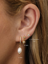 Elsa Bella Earring Stack Gold